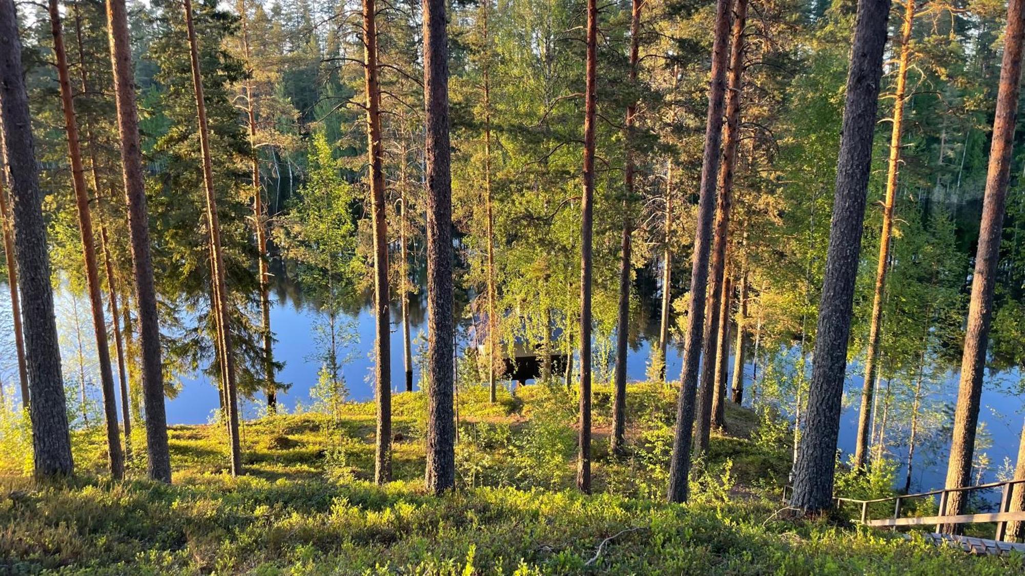 Ahvenlampi Camping Saarijarvi Bagian luar foto