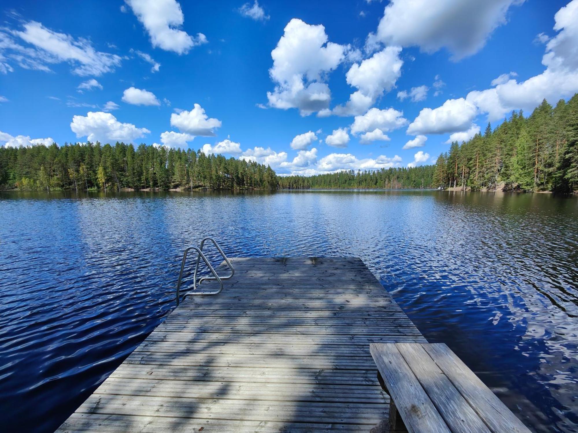 Ahvenlampi Camping Saarijarvi Bagian luar foto