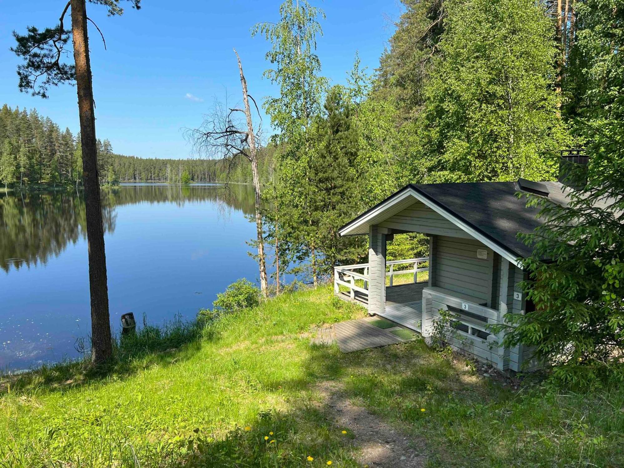Ahvenlampi Camping Saarijarvi Bagian luar foto