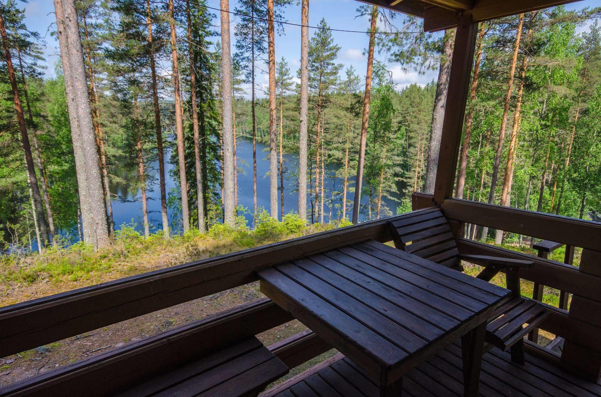 Ahvenlampi Camping Saarijarvi Bagian luar foto