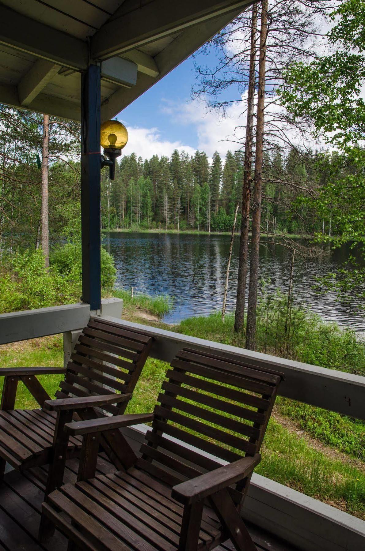 Ahvenlampi Camping Saarijarvi Bagian luar foto